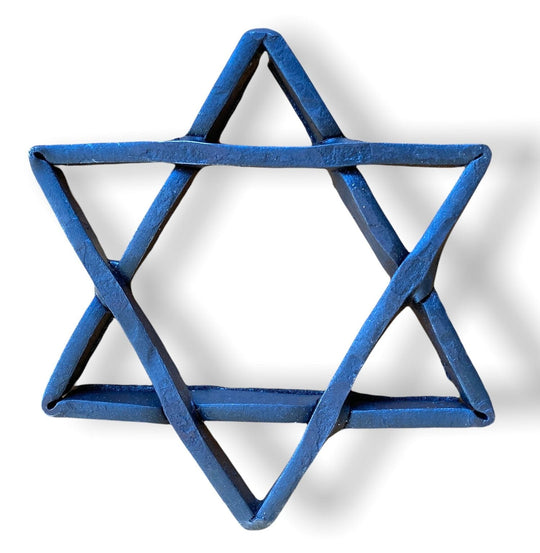 Hand-Forged Star of David Trivet