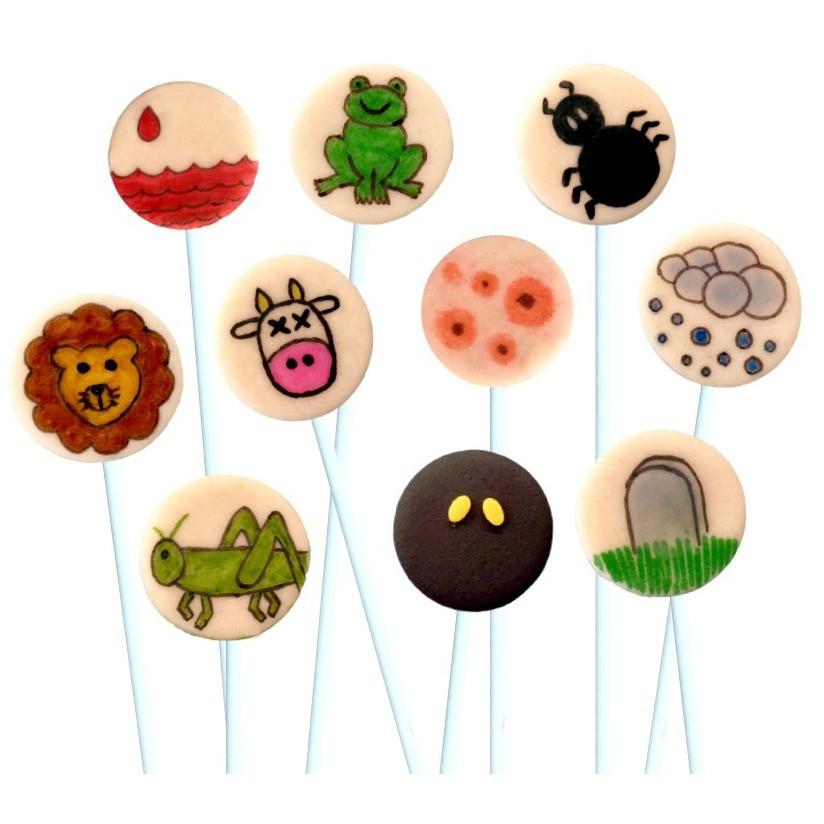Marzipops Candy Marzipan Plague Pops Gift Set