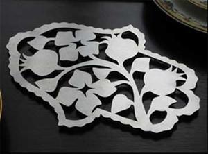 Melanie Dankowicz - Pomegranate Hamsa Trivet by Melanie Dankowicz - ModernTribe