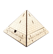 Touchwoodesign Seder Plates DIY Wood Pyramid Matzah Holder Puzzle