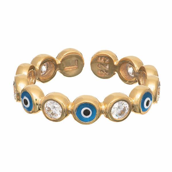 Sugar NY - Sterling Candi Eye Ring - ModernTribe