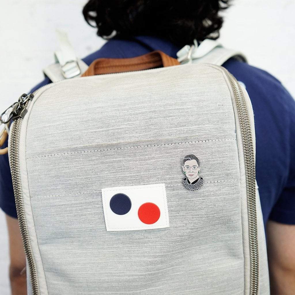 FCTRY - Ruth Bader Ginsburg RBG Enamel Pin - ModernTribe