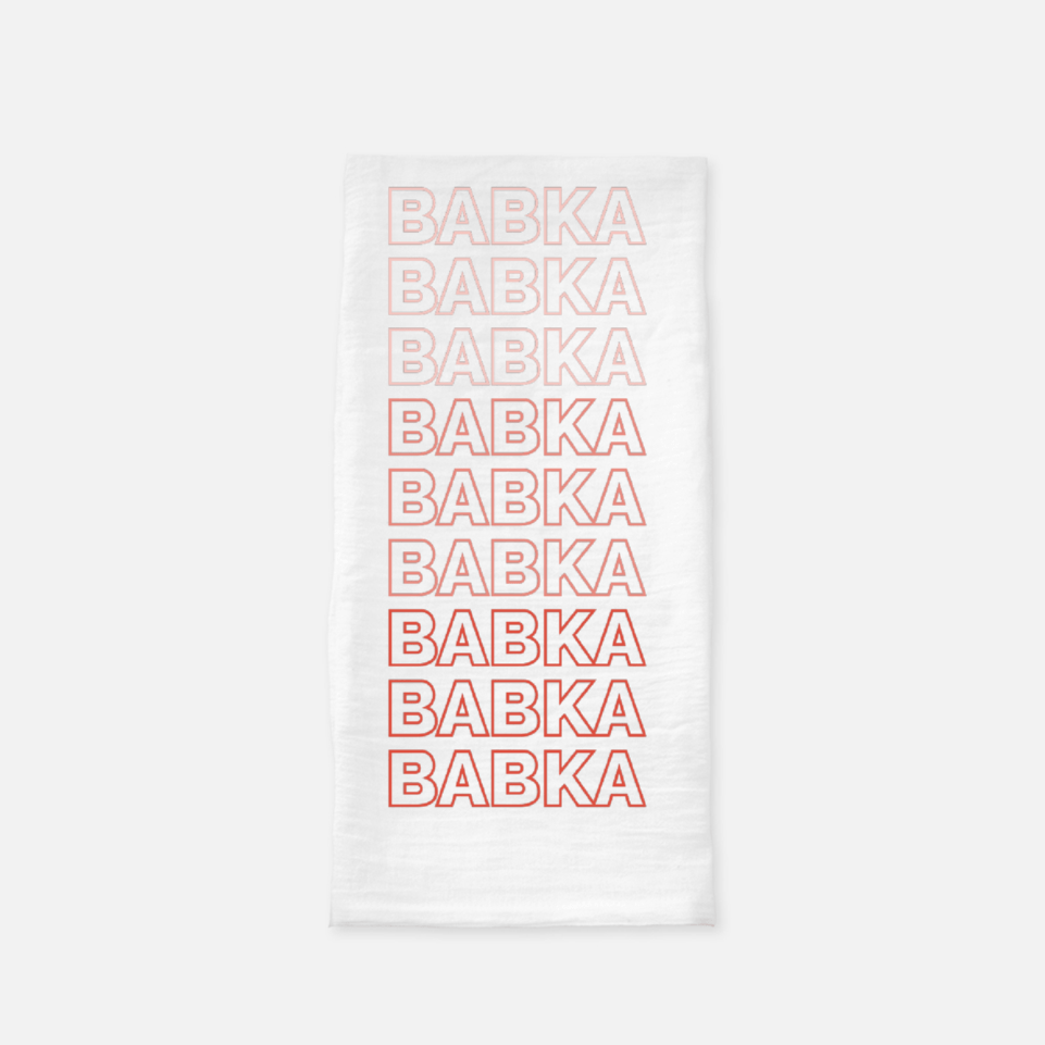 Rin Out Loud - Babka Tea Towel - ModernTribe
