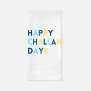 Rin Out Loud Tea Towels "Happy Challah Days" Tea Towel