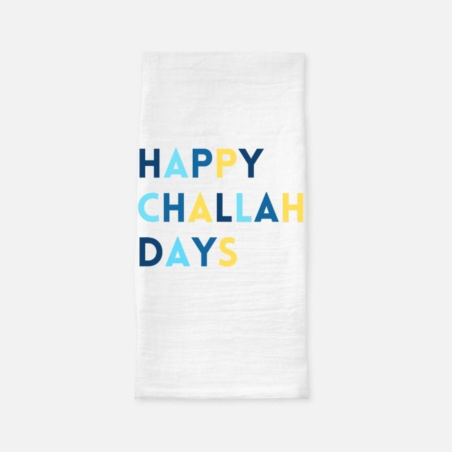 Rin Out Loud - Happy Challah Days Tea Towel - ModernTribe