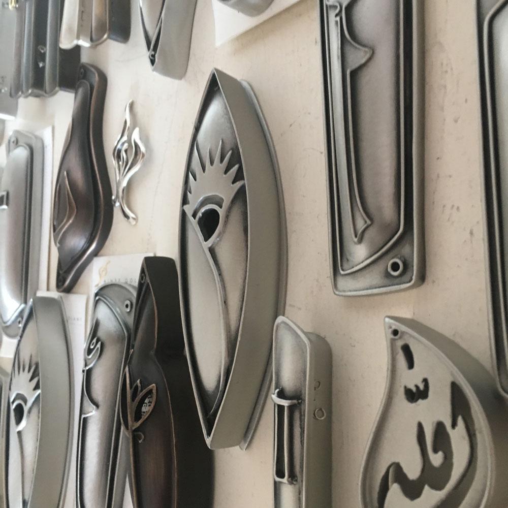 Aimee Golant - Receiving Light Mezuzah - Pewter - ModernTribe