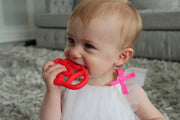Little Standout Teether Hamsa Silicone Teether