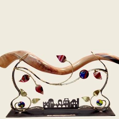Gary Rosenthal - Large Tabletop Shofar Holder by Gary Rosenthal - ModernTribe
