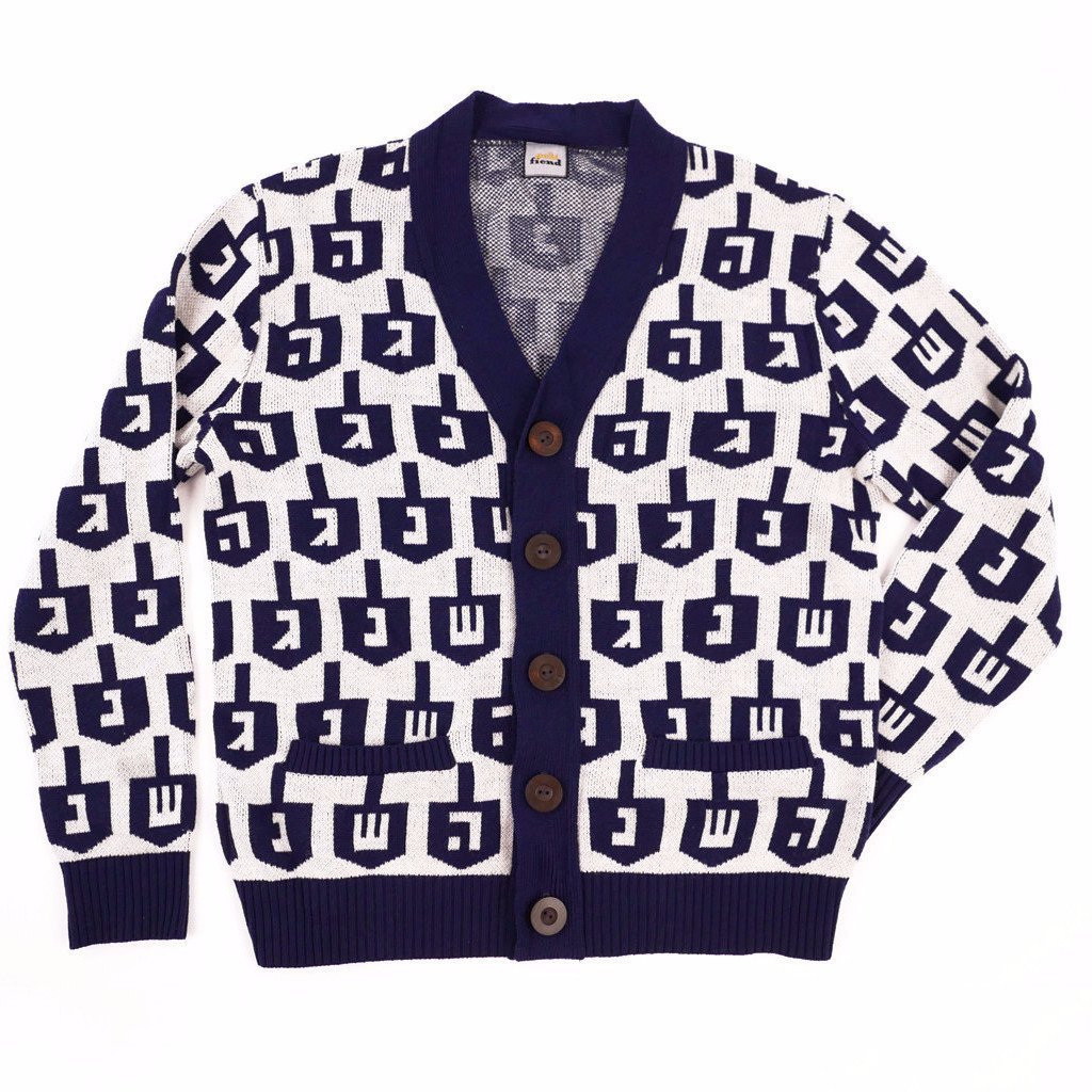 Geltfiend - Classic Spinmaster Hanukkah Sweater - ModernTribe