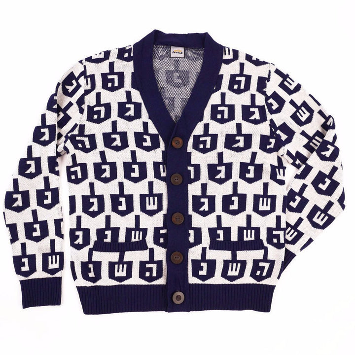 Geltfiend Sweaters Classic Spinmaster Hanukkah Sweater