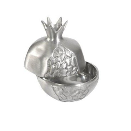 Yair Emanuel - Small Aluminum Pomegranate Honey Bowl by Yair Emanuel - ModernTribe