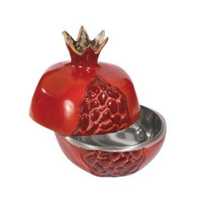 Yair Emanuel - Large Pomegranate Apple Dish by Yair Emanuel - ModernTribe