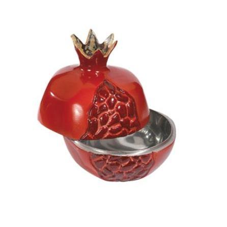 Yair Emanuel - Small Pomegranate Honey Dish by Yair Emanuel - ModernTribe