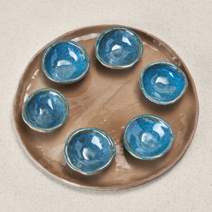 dumæ - Sarah Sedar Plate - Raw Sand Ocean - ModernTribe