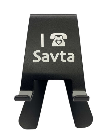 Midrash Manicures Electronic Accessory Grandparent Phone Stand - Bubbe, Saba, Savta or Zayde