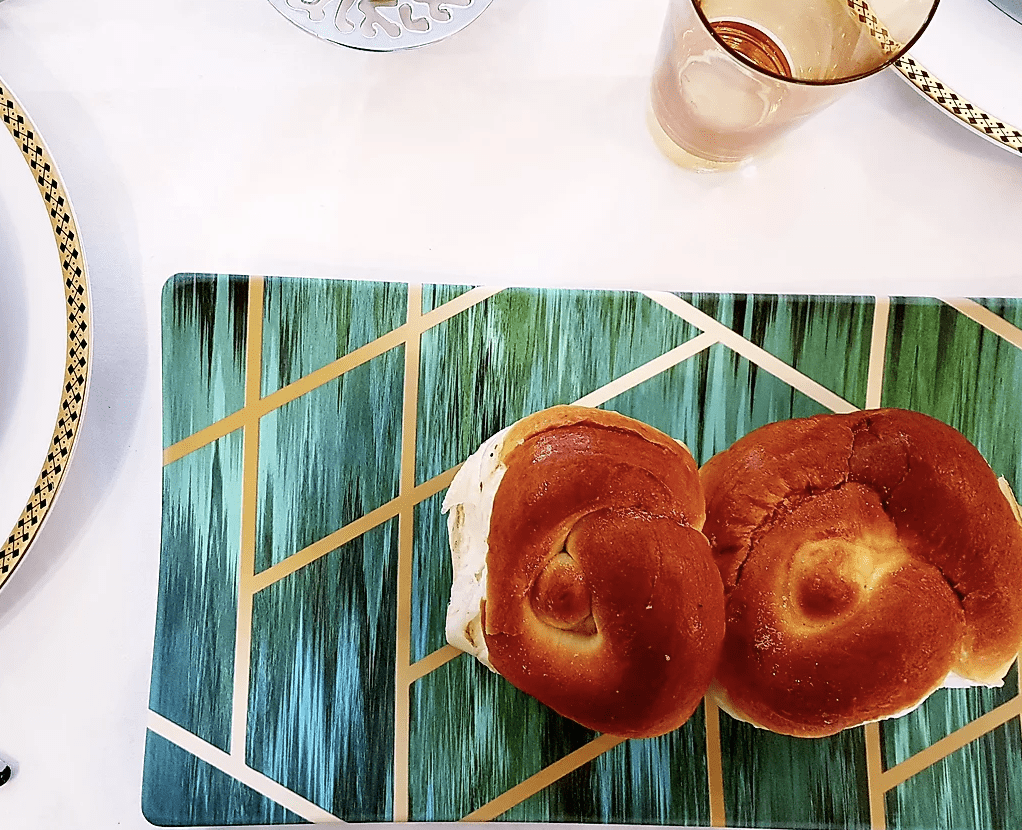 Danke Judaica - The Green Deco Challah Tray - ModernTribe