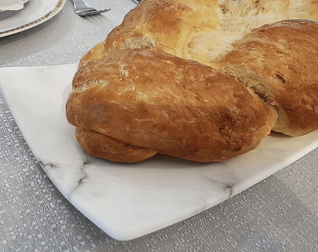 Danke Judaica - Marble Challah Tray - ModernTribe