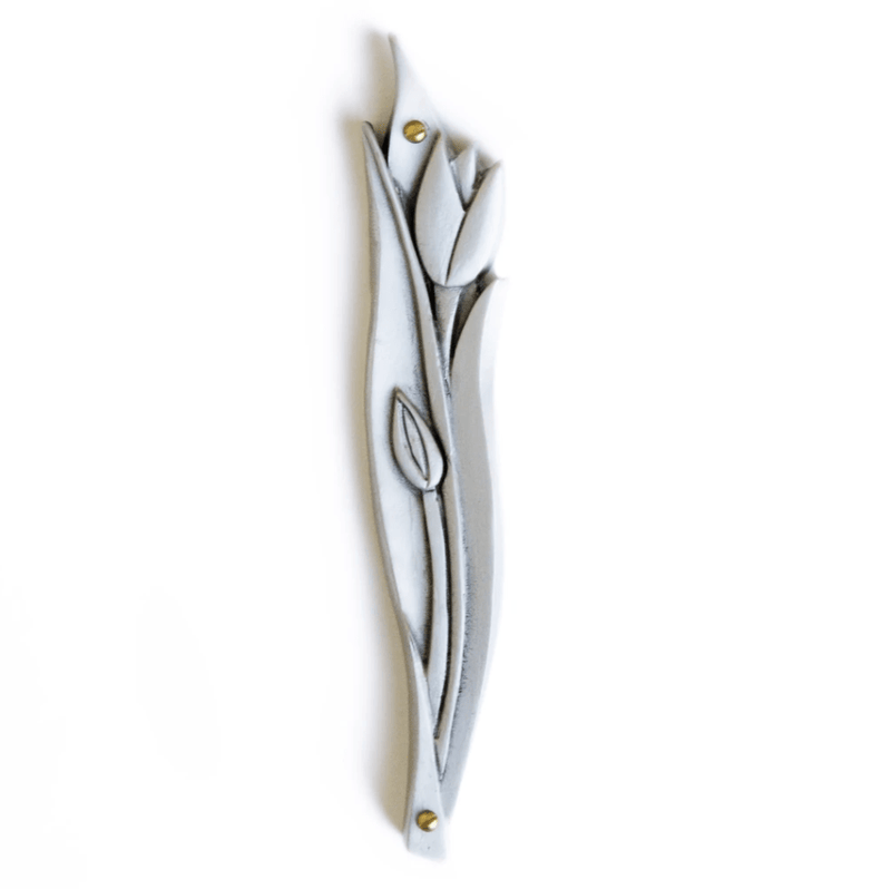 Emily Rosenfeld - Tulip Mezuzah By Emily Rosenfeld - ModernTribe