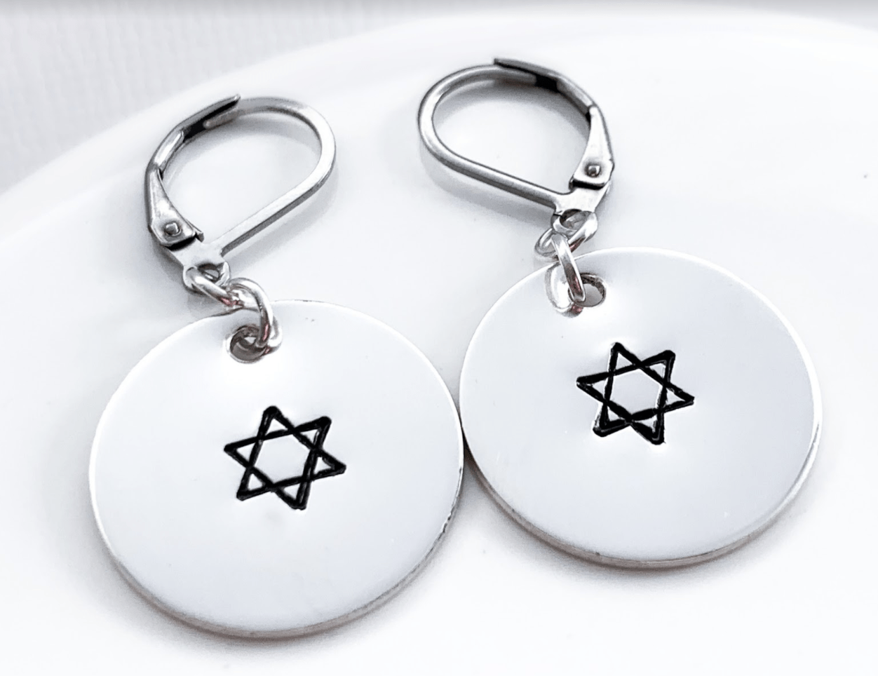Everything Beautiful - Star of David Earrings - Sterling Silver - ModernTribe