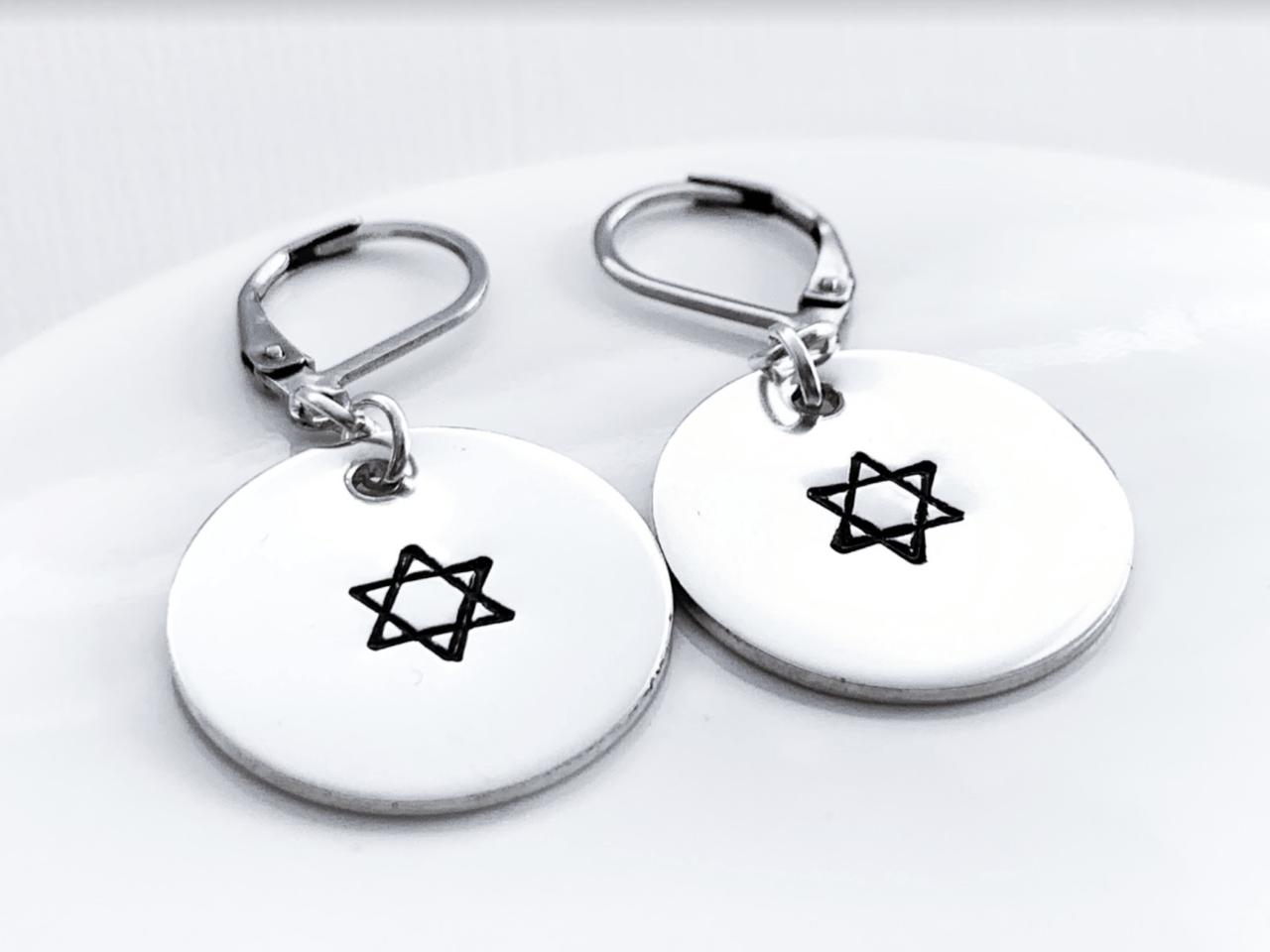 Everything Beautiful - Star of David Earrings - Sterling Silver - ModernTribe