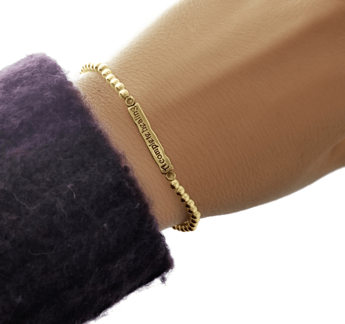 Hebrew Complete Healing Refuah Shlema Bracelet Silver or Gold