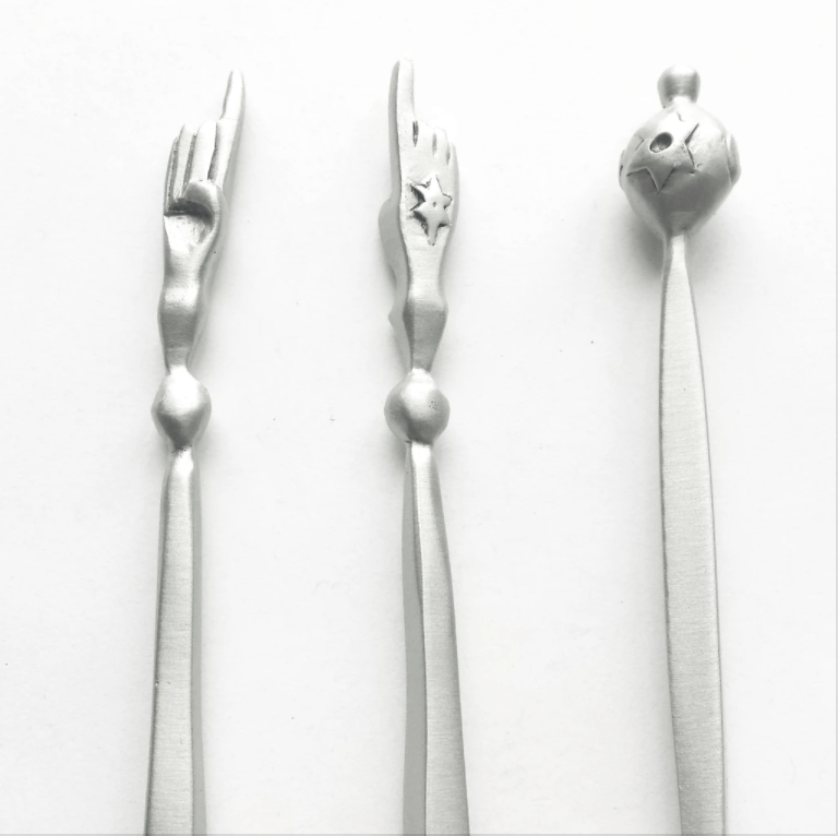 Emily Rosenfeld - Pewter Yad by Emily Rosenfeld - ModernTribe