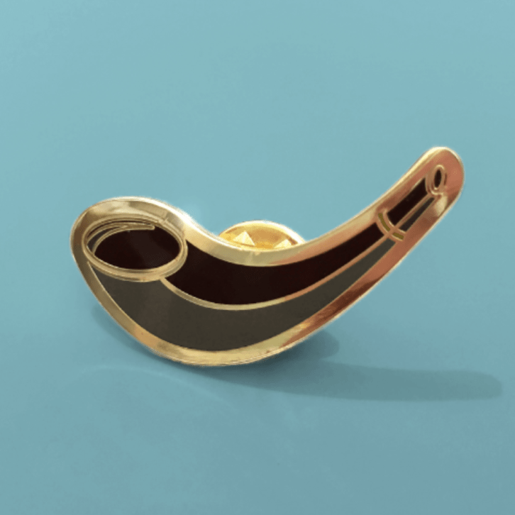 Piece of History - Shofar Pin - ModernTribe