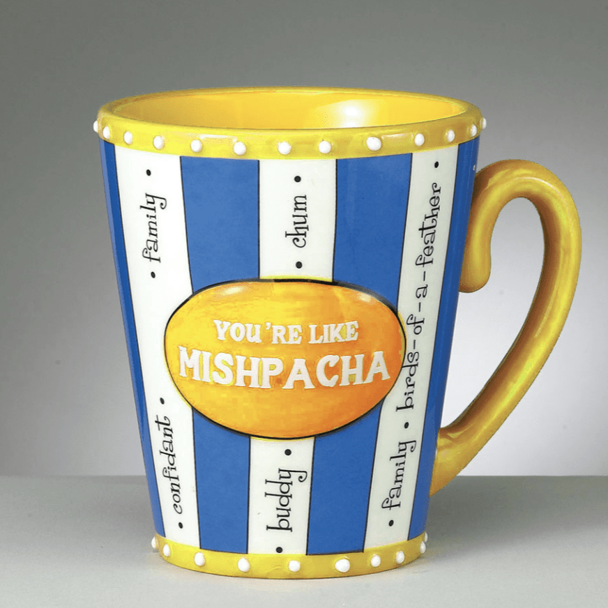 Rite Lite - You're Like Mishpacha Hand - Painted Ceramic Mug - ModernTribe