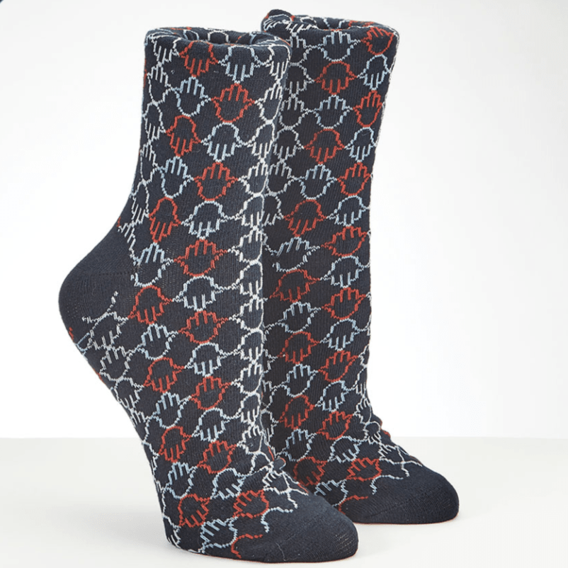 Rite Lite - Hamsa Adult Crew Socks - ModernTribe