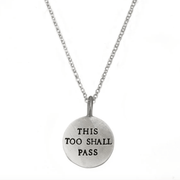 Emily Rosenfeld Necklaces This Too Shall Pass Necklace by Emily Rosenfeld