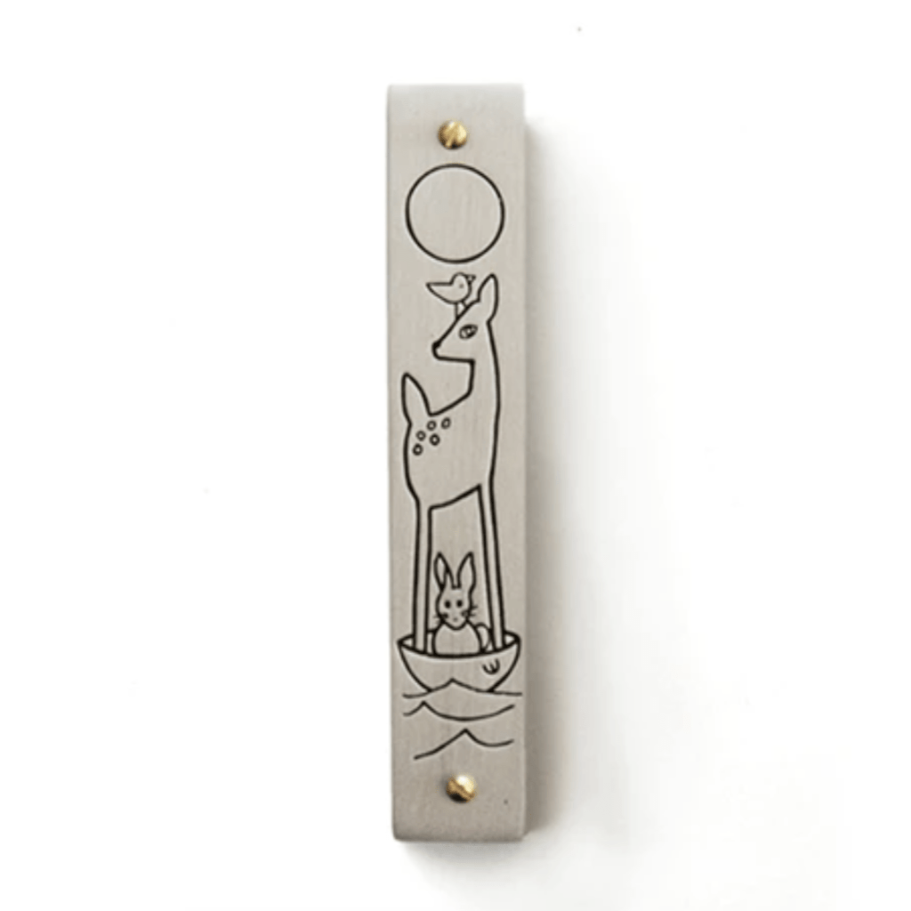 Emily Rosenfeld - Woodland Ark Mezuzah by Emily Rosenfeld - ModernTribe