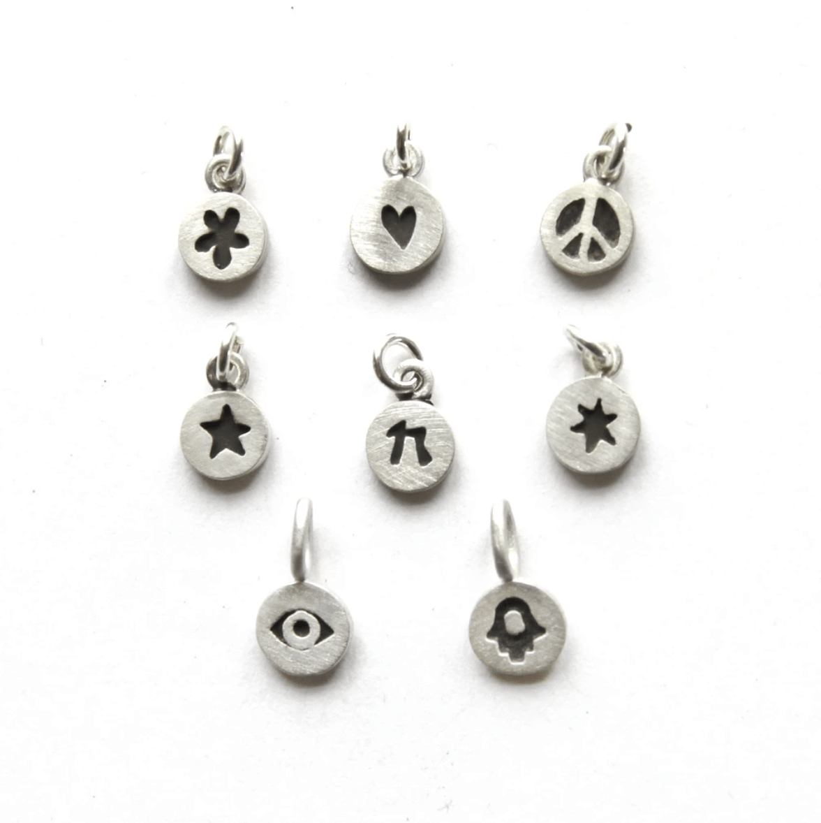 Emily Rosenfeld - Personalized Tiny Dot Sterling Silver Necklace with Gemstones - ModernTribe