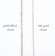 Emily Rosenfeld Necklaces 14k Gold Tiny Hamsa Amulet by Emily Rosenfeld