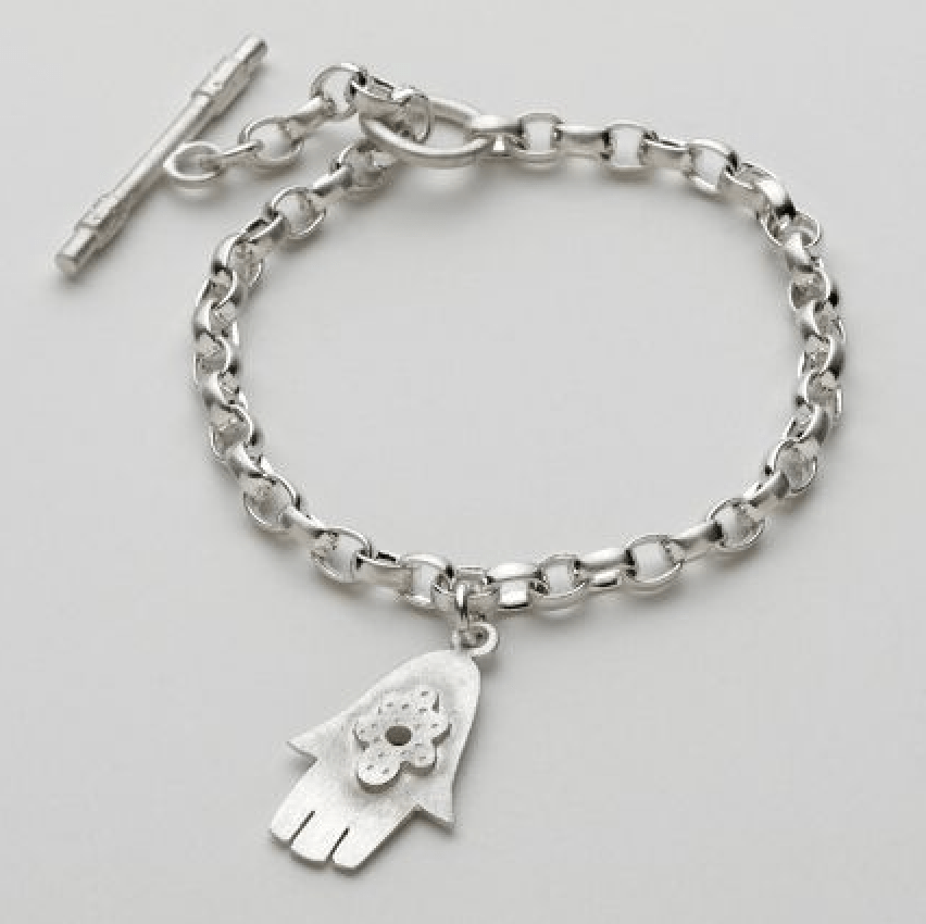 Emily Rosenfeld - Hamsa Charm Bracelet by Emily Rosenfeld - ModernTribe