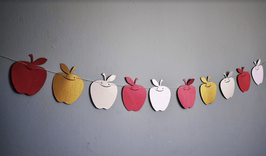 Apples New Year Garland