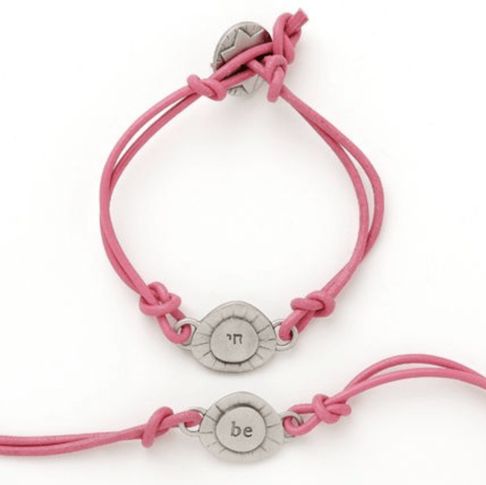 Be Bracelet by Emily Rosenfeld - Pink