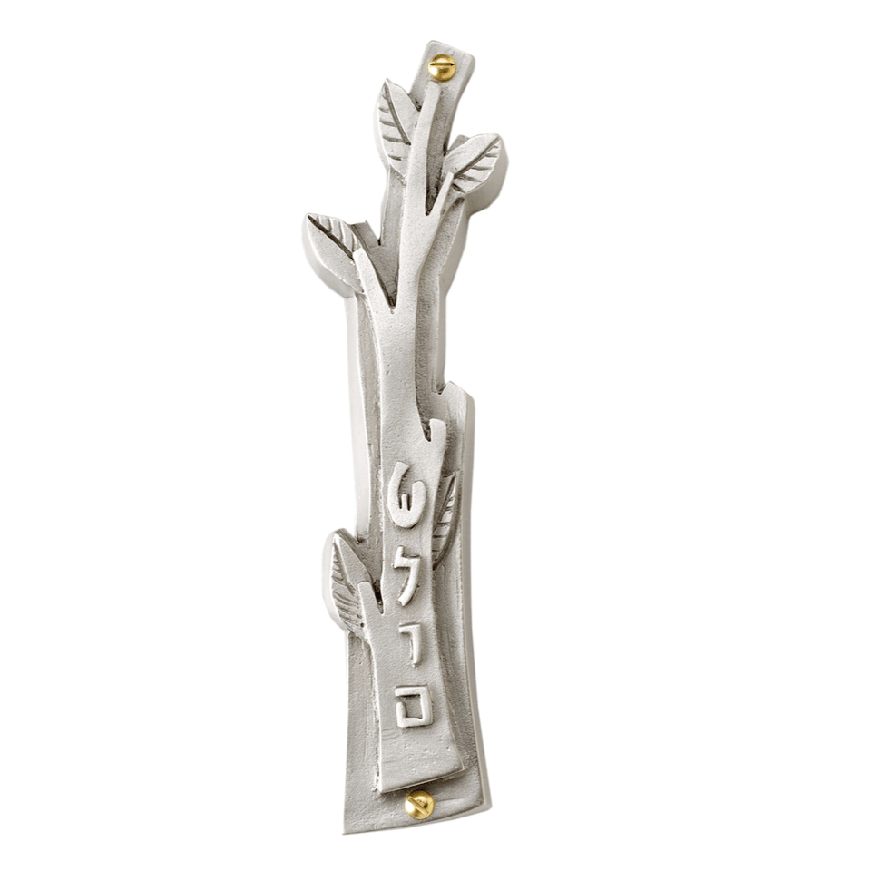 Emily Rosenfeld - Olive Branch Mezuzah by Emily Rosenfeld - ModernTribe