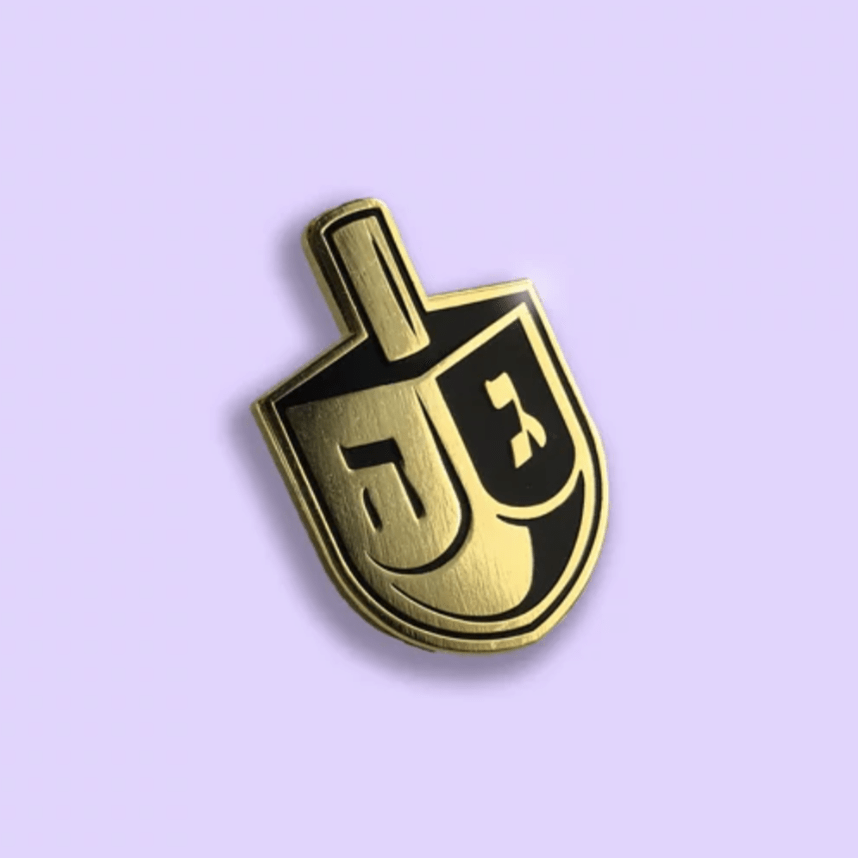 Piece of History - Dreidel Pin - ModernTribe