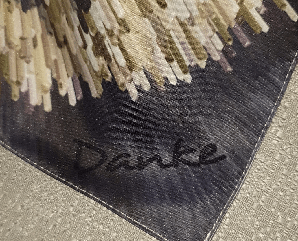Danke Judaica - Silver Burst Challah Cover - ModernTribe