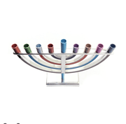 Yair Emanuel Menorahs Default Large Classic Menorah by Yair Emanuel - Multicolored