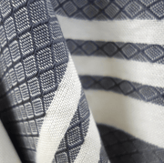 Advah Tallises Gray Stripes Traditional Woven Tallit by Advah Designs