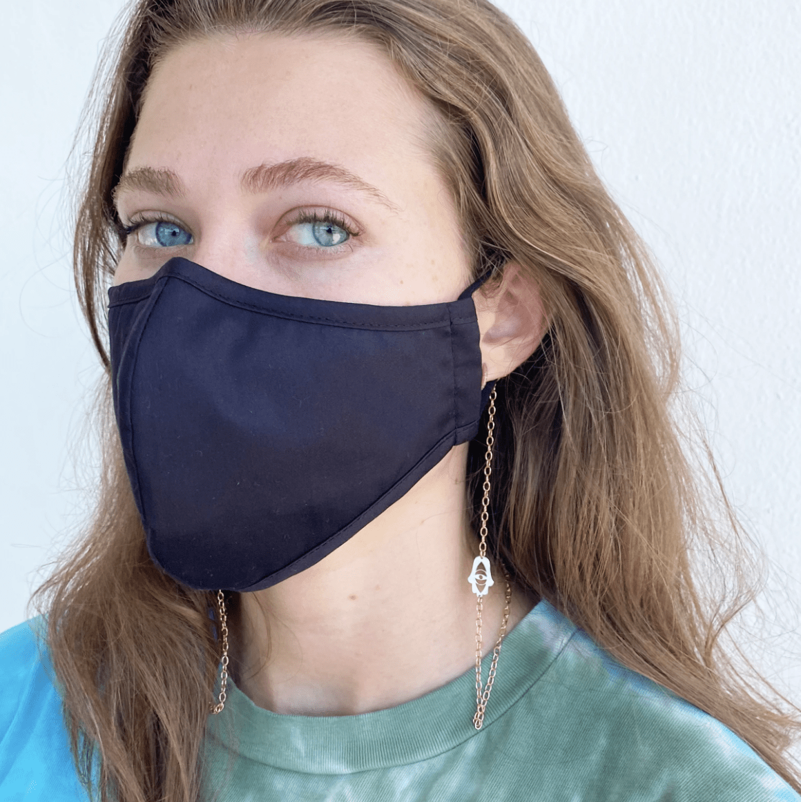 Miriam Merenfeld Jewelry Masks Hamsa Mask Chain Holder