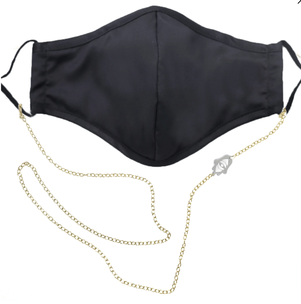 Miriam Merenfeld Jewelry - Hamsa Mask Chain Holder - ModernTribe