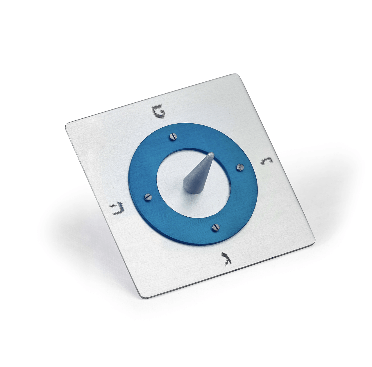 Laura Cowan - Blue Square Saturn Dreidel by Laura Cowan - ModernTribe