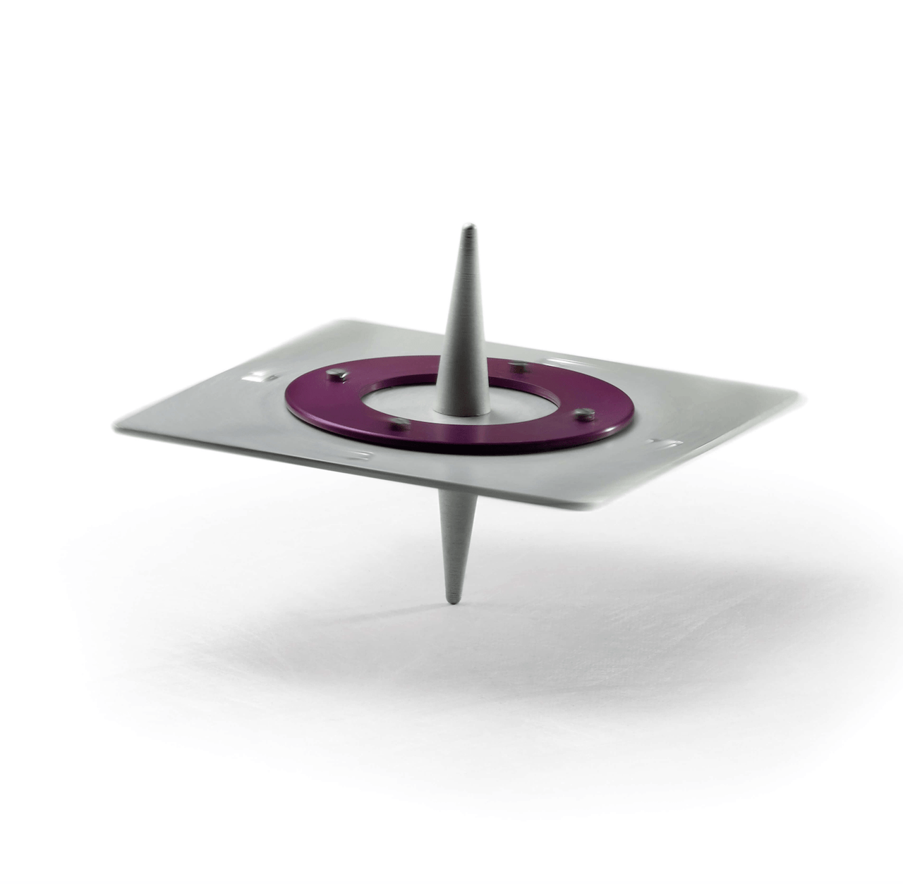 Laura Cowan - Purple Square Saturn Dreidel by Laura Cowan - ModernTribe