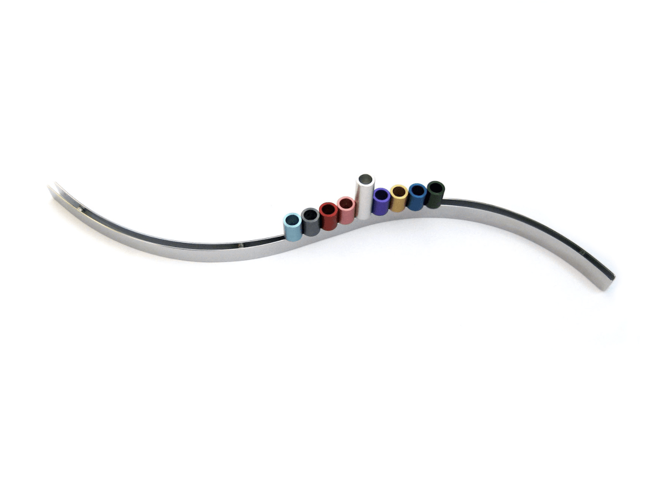 Laura Cowan - Slide Magnetic Menorah by Laura Cowan - ModernTribe