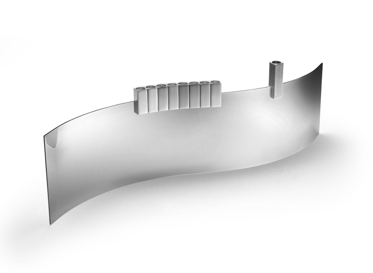 Laura Cowan - Tel Aviv SEA Menorah by Laura Cowan - Silver - ModernTribe
