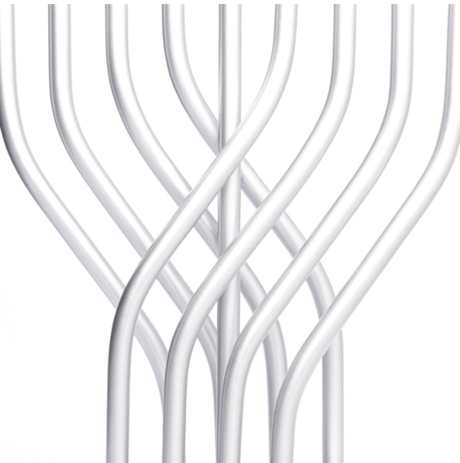 Yair Emanuel - Flame Menorah by Yair Emanuel - Silver - ModernTribe