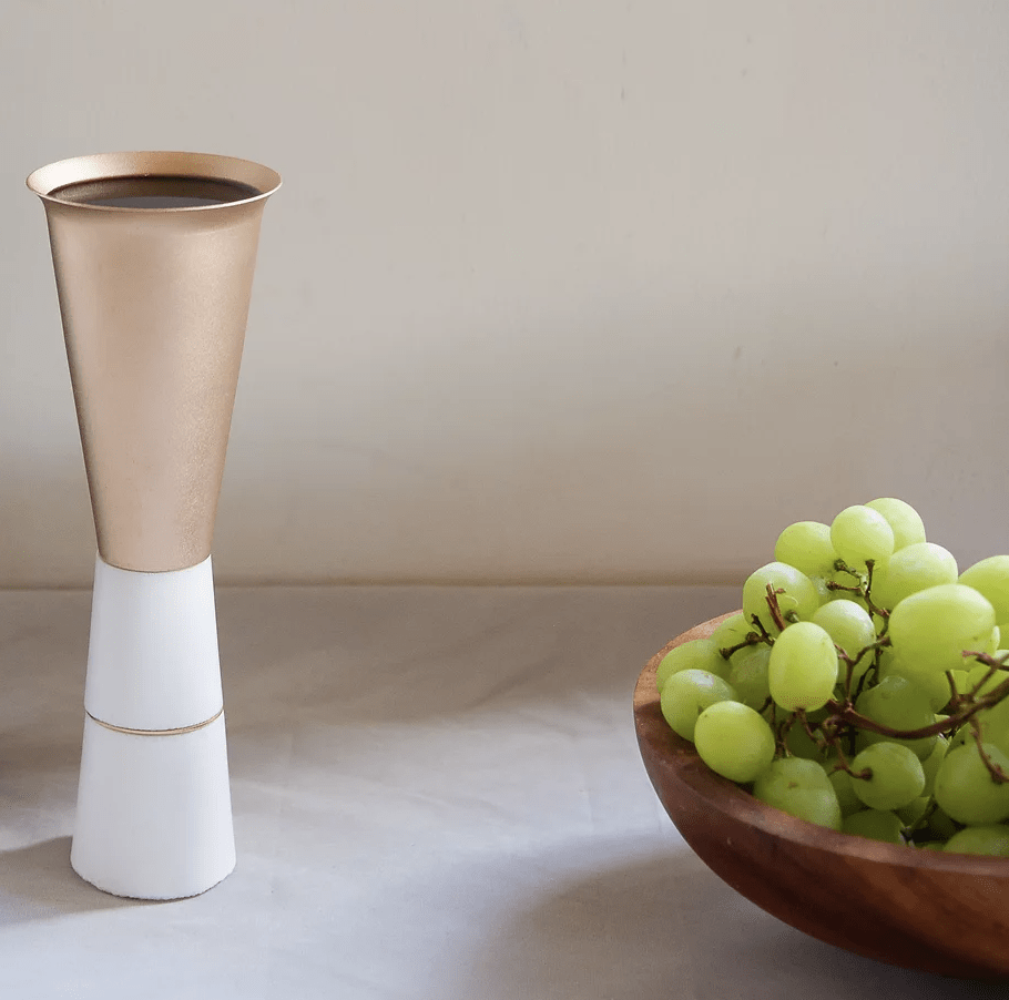 SaltwareDesign - Oshia Kiddush Cup by SaltwareDesign - Gold - ModernTribe