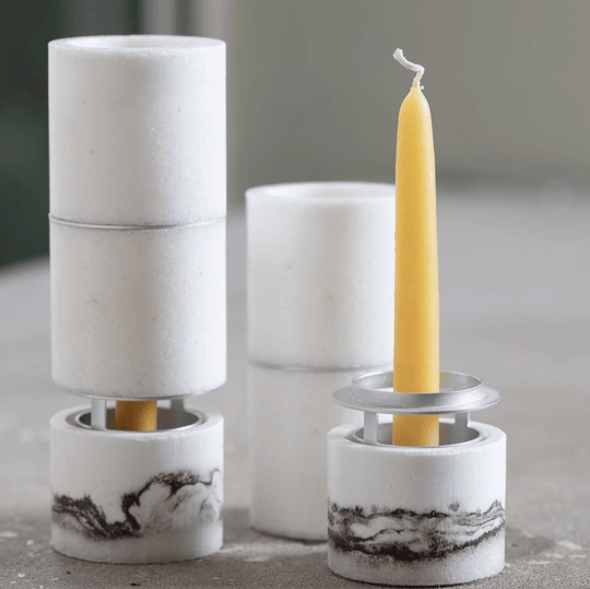 Orra Candle Holders by SaltwareDesign - Silver